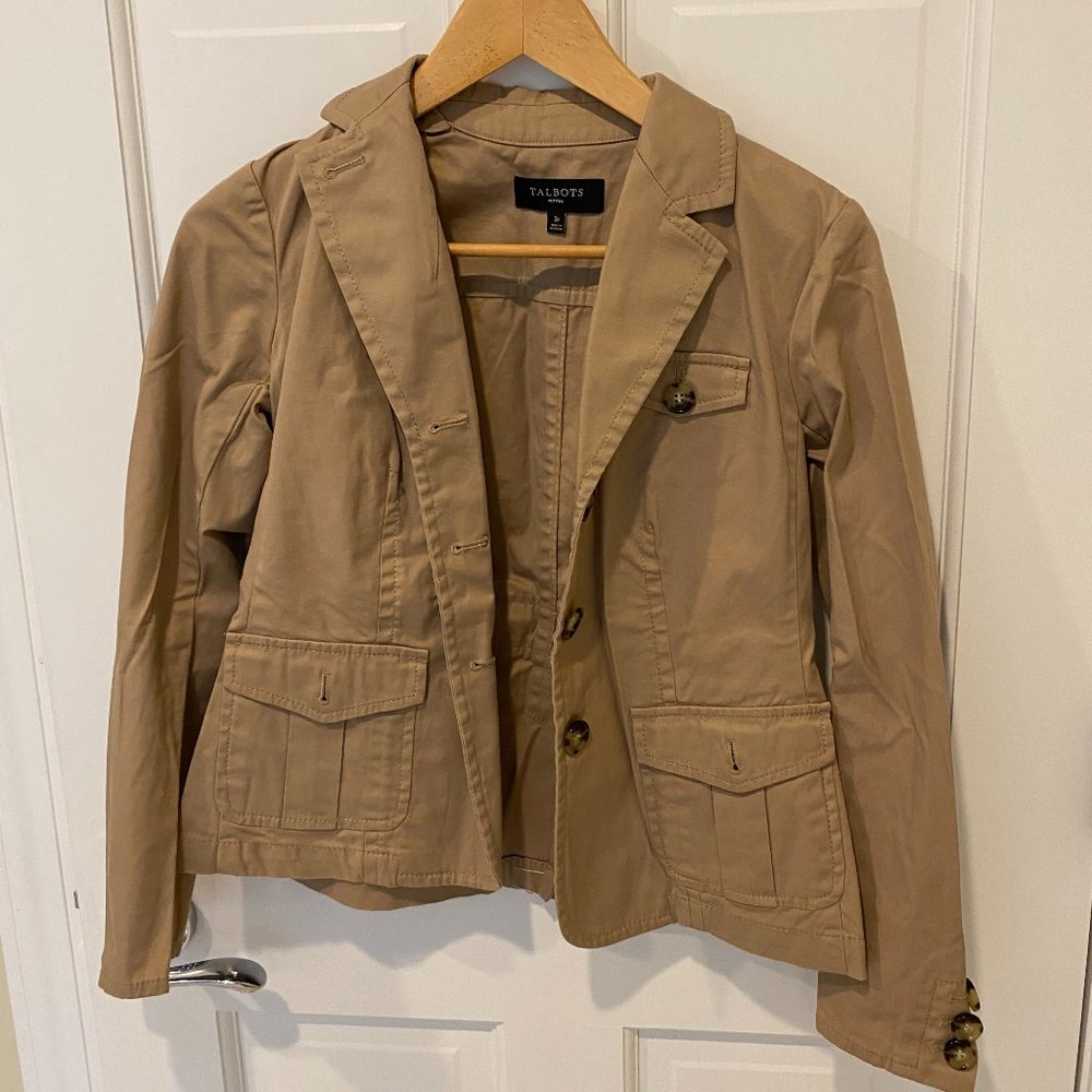 Talbots Khaki Jacket